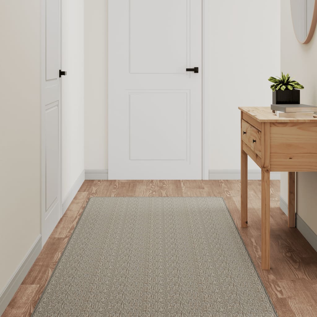 vidaXL Käytävämatto sisal-tyyli platina 80x400 cm