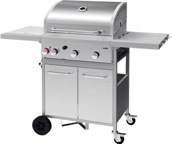 Toya LUND GRILLI 3+1 KAASUGRILLI KELLOILLA 12,8KW