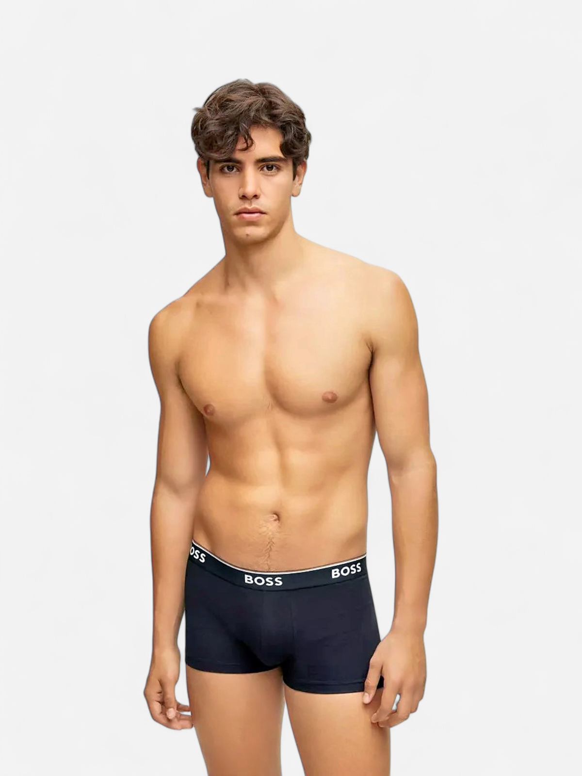 Hugo Boss Miesten Bokserit 3 P Power Musta