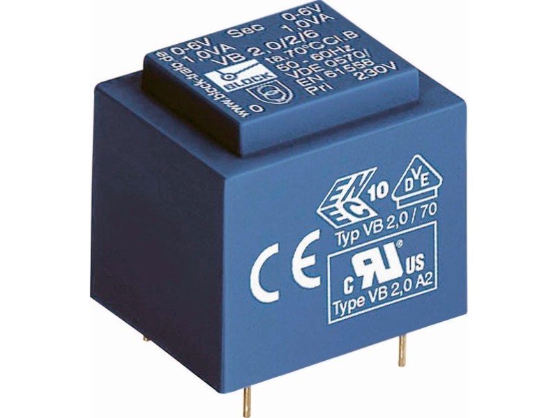 Lohko VB 3,2/1/15 Tulostusmuuntaja 1 x 15 V/AC 3,20 VA
